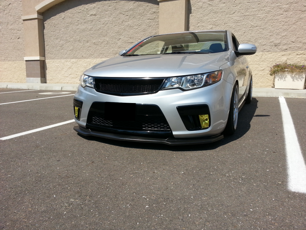 Custom Front Lip Spoiler COMPLETED! Kia Forte Forum
